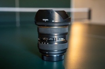 Sigma 10-20 mm f/4-5,6mm EX DC. Nikon. 