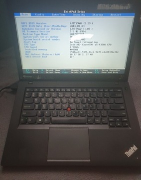 Laptop Lenovo T440 core i5, 4gb ram, dysk 250gb, 100% sprawny!!