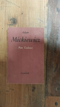 Książka "Pan Tadeusz" Adam Mickiewicz