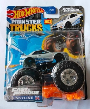 Hot Wheels Monster Trucks 2023- Nissan Skyline GTR