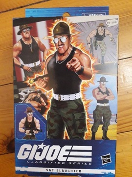 G.I. Joe Classified Series Sgt Slaughter Action