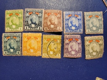 Zanzibar 1896r              