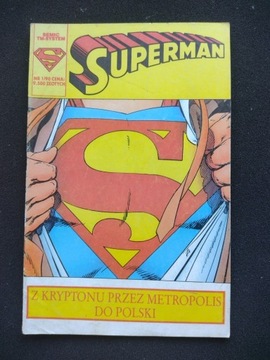 Superman 1/90 TM semic Pierwszy numer