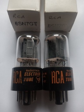 LAMPY RCA 6SN7 GTB PARA 