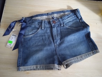 Wrangler szorty krótkie spodenki jeans W28 około M