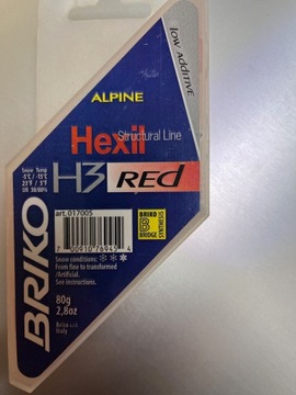 BRIKO H3 średniofluorowy smar ALPIN/SNB, red 80g