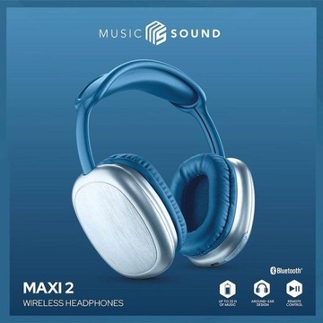 Music Sound MAXI2 - słuchawki Bluetooth V5.0 