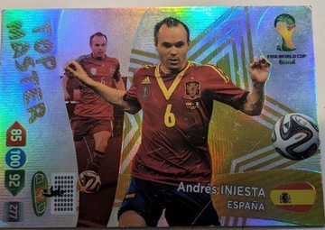 FIFA WC Brasil Top Master Andres Iniesta 2014