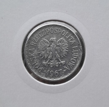 1 zł złoty 1967 r.