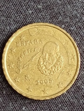 Moneta 10 euro cent 2005r