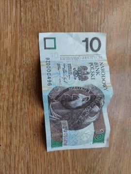 Banknot 10 zł BZ0000496