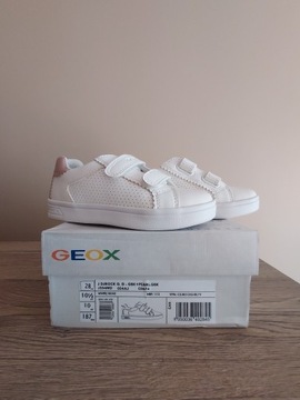 Sneakersy dziewczęce z kolekcji Geox r.28