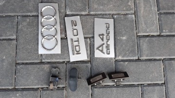 Audi a4 b8 allroad emblemat klapa tył