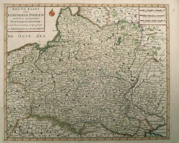 Mapa Rzeczpospolitej, 1759 r., Amsterdam