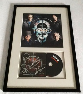 TOTO - oryginalne autografy legendy rocka 