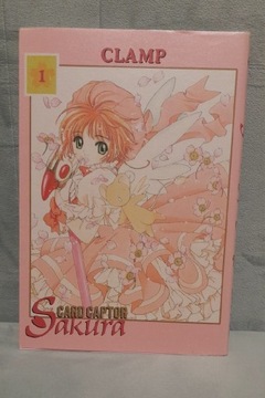 Manga, Sakura, card captor, tom 1