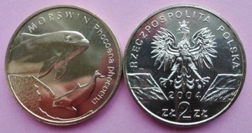 2 zł 2004 r. Morświn.