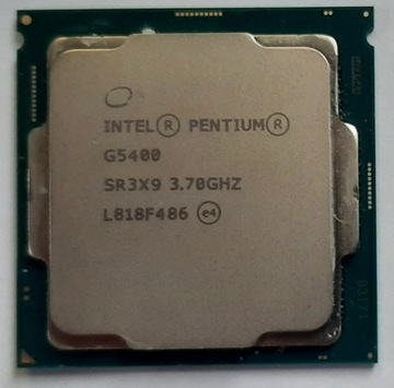 Intel Gold G5400 4 MB, 3,70 GHz 