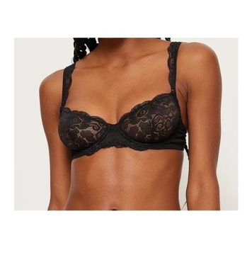 biustonosz NA-KD Wide Srtap Lace Cup Bra 70 C 