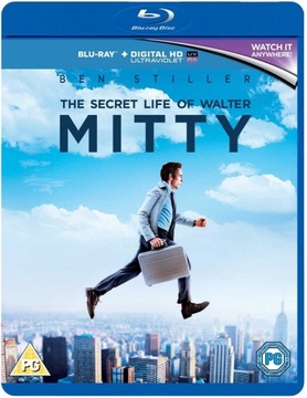 Sekretne życie Waltera Mitty blu-ray folia LEKTOR