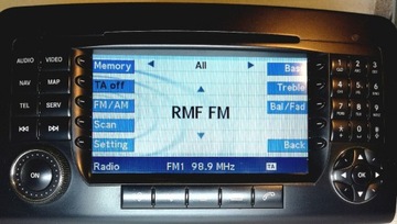 RADIO NAWIGACJA PL MENU MERCEDES W164 ML X164 GL