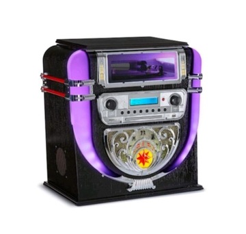 GRAMOFON JUKEBOX AUNA GRACELAND MINI CD BT FM USB 