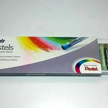 Pastele olejne Pentel na sztuki