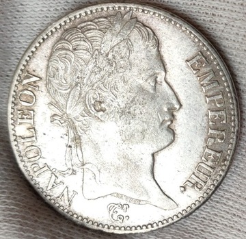 Napoleon I 5 francs (franków) Francja 1811 L