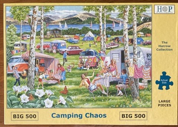 Puzzle HOP 500 Camping Chaos   BIG 500