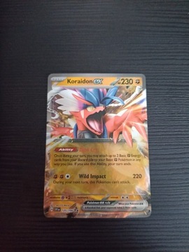 POKEMON Koraidon ex 125/198 SCARLET VIOLET