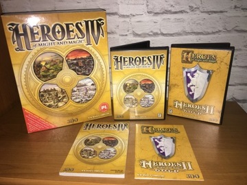 Heroes of Might and Magic IV. PC PL BIG BOX Kolekc