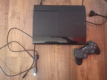 PS3 + PAD + ładowarka do PADA