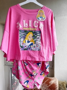 Różowa damska piżama firmy Disney z Alicja w Krainie Czarów  XL/XXL 44-46