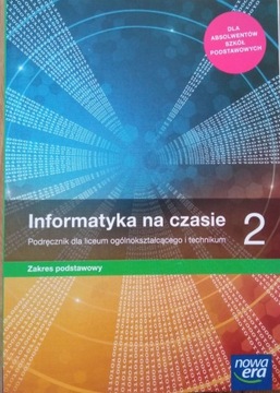 Podręcznik do Informatyki klasa 2 Nowa Era