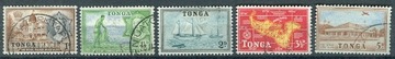 Tonga 1953 Zestaw Stemplowane