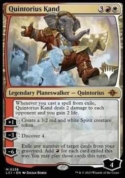 Quintorius Kand (V.2) FOIL