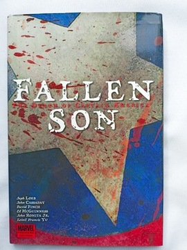 komiks Fallen Son Death of Captain America ENG HC