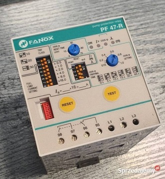 Fanox PF47-R Elektroniczne Zabezpieczenie Silników
