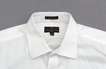 Biała koszula - rozm. 44 / XXL Simon Carter London