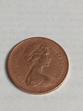 Wielka Brytania one  penny 1971
