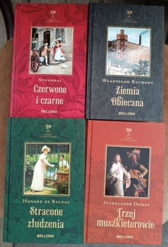 4x Bellona Balzac Reymont Stendhal Dumas  