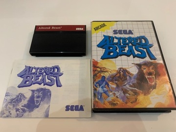Sega Master System Altered Beast Gra Kartridz 