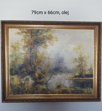 Obraz olejny Cetnarowski 