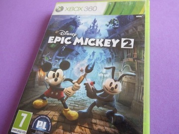 XBOX 360 Epic Mickey 2 PL ! dubbing PL 