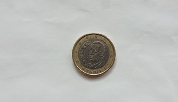 Hiszpania  1 Euro  - obiegowe