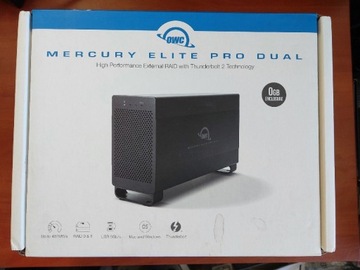 OWC Mercury Elite Pro Dual 0TB Thunderbolt 2 USB3