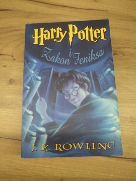 Harry Potter i Zakon Feniksa pierwsze wydanie 