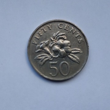 50 centów Singapur 1991 rok
