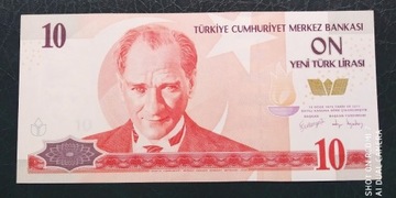 Turcja 10 lir 2005 UNC 