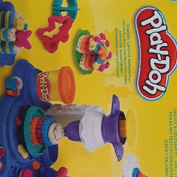 ciastolina Play-doh cake party